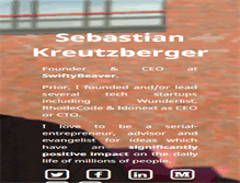 Tablet Screenshot of kreutzberger.com